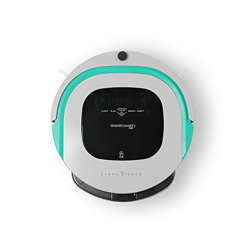 LINEA TIELLE LIFE TECHNOLOGIES Robot Aspirador Limpiador de Suelos Sensor Cleaner Plus WN Profesional con Kit Animal Care y mapeo de ambientes