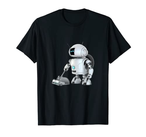 Robot Aspirador Limpia El Suelo Robot Aspirador Camiseta