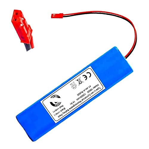 Batería de Litio 14.8V 12800mah 18650 Compatible con ILIFE V3s Pro, V50, V55, V5s Pro, V8s, X750 Robot Aspirador Batería. (Color : 8800mAh, Size : 14.8V)