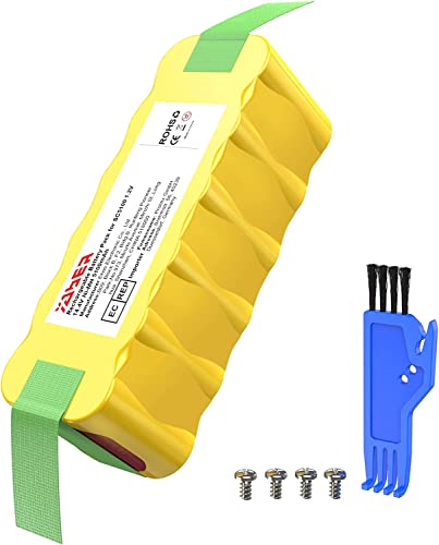 YABER Batería de Reemplazo14.4V 5100mAh Ni-Mh, Compatible con Robot Roomba 550 555 620 630 650 770 500 600 700 800 Bateria Compatible con Robot Series