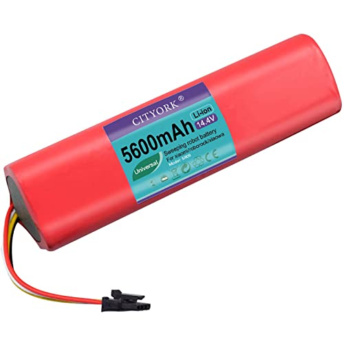 CITYORK 14.4V 5600mAh Batería Recargable para Xiaomi Mi Robot Xiaomi Mijia Roborock s50 s51