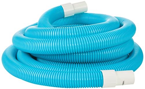 INTEX - Manguera para aspirar, 29083, Color Azul Con Conexiones En Blanco, longitud de 760 cm y diametro de 38 mm