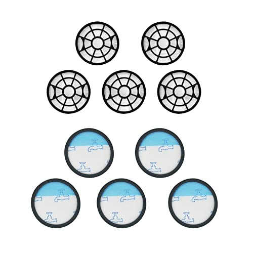 BOLKA Piezas de aspiradora 5 Juegos HEPA Pieza de Filtro Compatible con Rowenta Swift Power Cyclonic RO2932EA RO2933EA RO2957EA RO2981EA RO2910EA RO2913EA ZR904301 Robot de Barrido