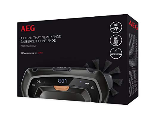 AEG Ark2 Performance Kit Cepillo Principal, Negro Set De 7