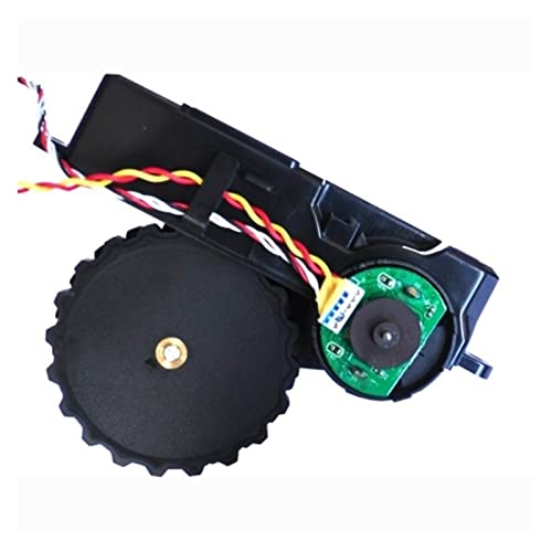 ZULOW Robot Aspirador con Rueda Izquierda y Derecha Compatible con Conga 3090 3092 s3090 Robot Aspirador Piezas Ruedas Incluyen Motor (Color : Left Wheel)