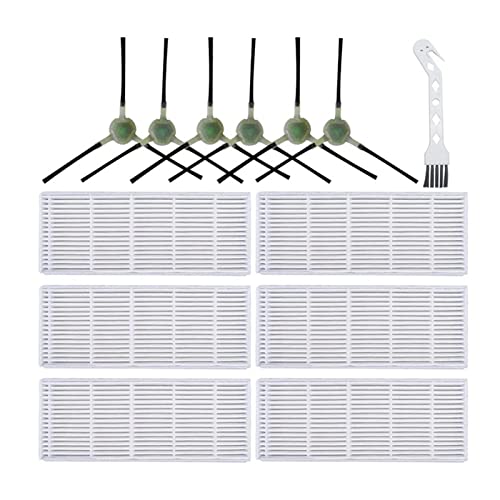 HCOWL Piezas de Repuesto, Cepillo Lateral, Filtro HEPA Compatible con Lefant M210 M210S M210B M213, Accesorios for Robot Aspirador