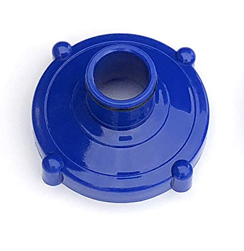 Algenschnapper 2020-80 - Adaptador para Aspirador de Suelo, conexión de Tornillo de 80 mm a Conector de Manguera de 32 mm, Color Azul