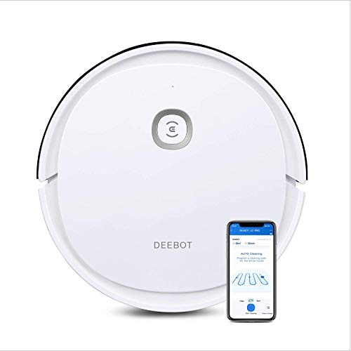 ECOVACS Deebot U2 - Robot Aspirador con función de Limpieza y Limpieza sistemática, Control de Aplicaciones y Alexa