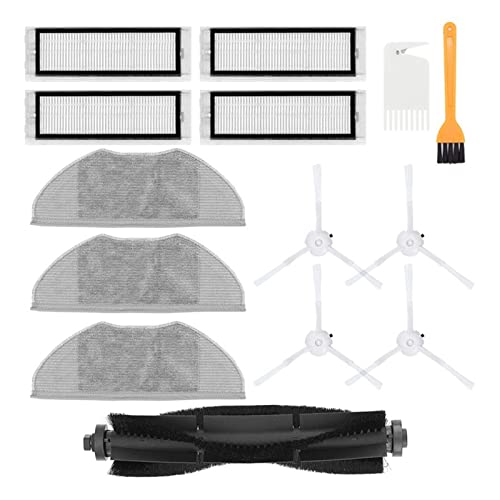 HCOWL Piezas de Repuesto, Cepillo de Rodillo, cepillos Laterales, filtros Hepa compatibles con 360 S7 S5, Accesorios for Robot Aspirador