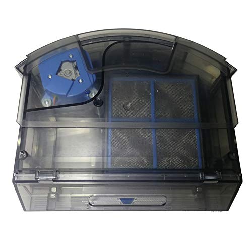 Caja de recolección de polvo for aspiradora Filtro de cubo de basura Compatible con AMIBOT Animal XL H2O Robot aspirador colaborativo Reemplazo de filtro de cubo de basura grande