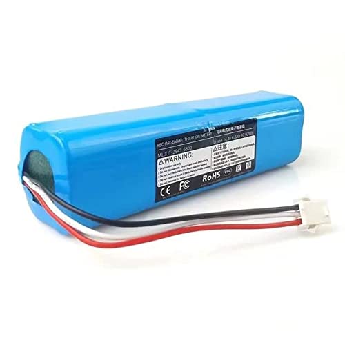 New 14.4V 5.2Ah li-Ion Battery Vacuum Cleaner Robot Accessories For Proscenic Pusanick M7MAX M8Pro Lenovo LR1 Sweeper Vacuum (5200mah)