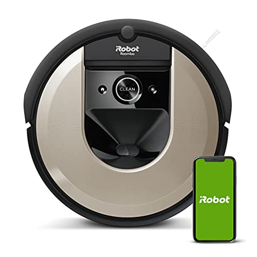 iRobot Robot Aspirador con conexión Wi-Fi Roomba® i615840 con Dos cepillos de Goma multisuperficie - Ideal para Mascotas - Aprende, mapea y se Adapta a tu hogar - Sugerencias Personalizadas