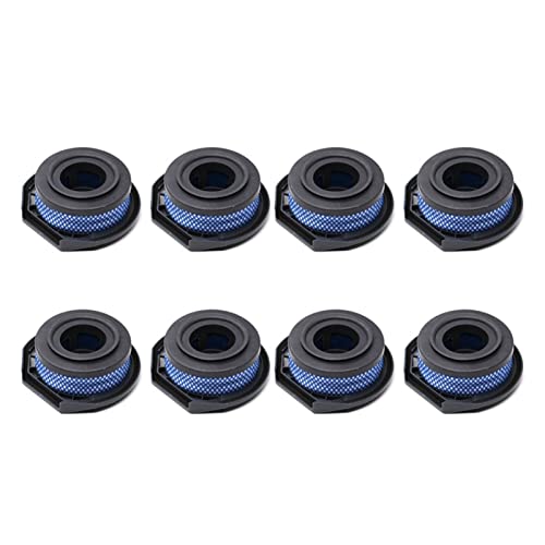 TILTD Piezas de aspiradora 8pcs hepa Filtro de Polvo Filtro de Filtro Handheld Accesorios de reemplazo de aspiradora compatibles con Puppyoo D531 D-532 D-535 Piezas de Repuesto Robot aspiradora