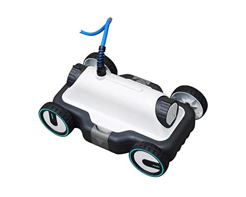 Bestway 58478 Mia - Robot eléctrico para piscina de fondo plano, color blanco