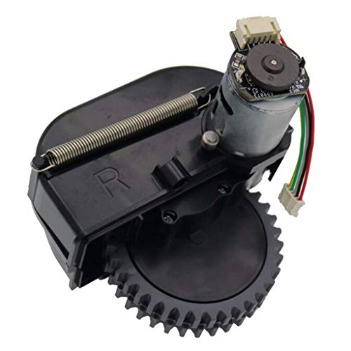 HTYG Rueda de aspiradora para Ilife V3s Pro V5s Pro V50 V55-Controlador de Velocidad del Motor Ruedas de aspiradora-Duradero Piezas de Rueda de aspiradora Robot Accesorios (Rueda Derecha)