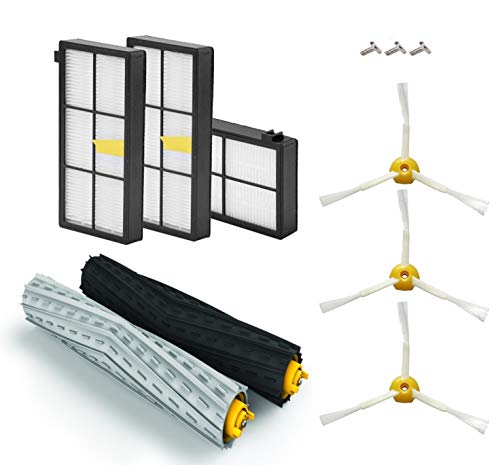 AplusTech Kit Recambios Compatible con iRobot Roomba Serie 800 805 850 860 865 866 870 871 880 886 890 891 895 896 900 960 965 966 980 - Pack de 11 PCS.