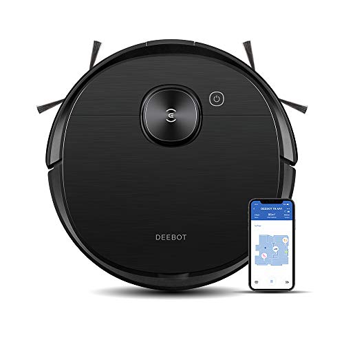 Robot Vacuum Cleaner Evovacs Deebot OZMO T8 AIVI Black