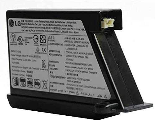 Bateria Aspirador Hombot Original LG VR64703LVM VR64702LVMT VR64702LVMB VR64702LVM VR64701LVMP VR64607LV VR62601LV VR8604PR VR9622PR VR9624PR VR9627PG VR9647PS VRD710RRC VSR9640PS