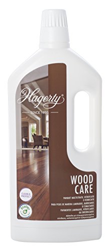 Hagerty Wood Floor Care Limpiador intensivo de todo tipo de suelos de madera 1 litro I Eficaz friegasuelos de parquet, tarima flotante o suelos laminados con efecto antideslizante