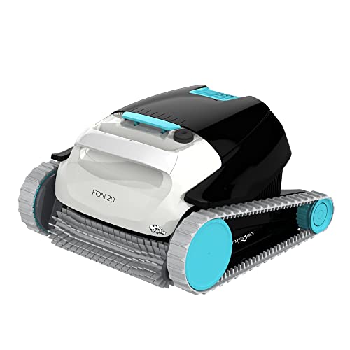 DOLPHIN Fon 20 Maytronics - Robot Limpiafondos de Piscina Automático - Limpia Fondo y Paredes - con Sistema de Escaneado Automático - Accesorios Piscina - Garantía de 2 Años