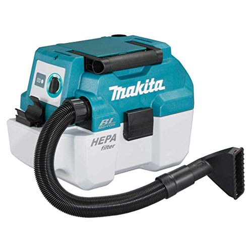 Makita DVC750LZX1 Aspirador inalámbrico de 18 V (sin batería, sin Cargador), Azul