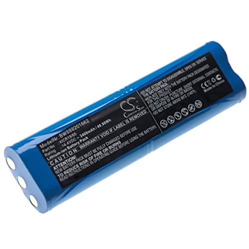 vhbw Batería Compatible con Bissell 1974, 2142, 1605W aspiradora, Robot Limpieza (3400 mAh, 14,4 V, Li-Ion)