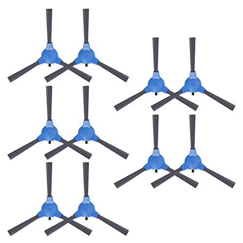 Amoy Cepillos Laterales de Repuesto Compatible Conga 1090 Robot Aspirador,10 pzas