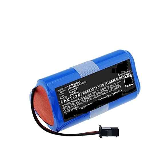 Batería Robot Aspirador 10.8V/2600mAh Compatible CONG0001 Compatible con CECOTEC Conga Slim 890 Wet