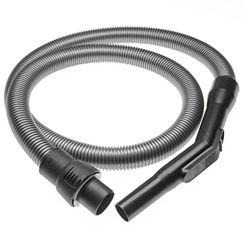 vhbw Tubo flexible compatible con AEG Vampyr 5xxx aspiradora, conexión 32 mm, negro/plata