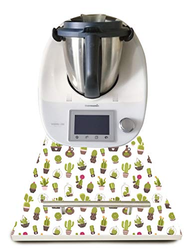 Thermodernizate Tabla, Plataforma, Base Deslizante para THERMOMIX TM6 TM5 TM31. Mod. Cactus