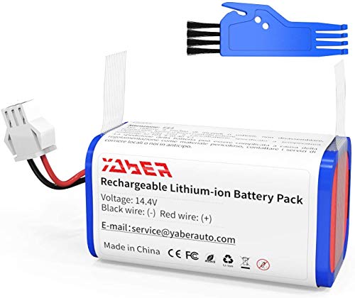 YABER Batería de Repuest para Conga Excellence 990, Conga 1090, Conga 950, Ecovacs DEEBOT N79S N79 Eufy RoboVac 11 11S 30 30C 12 35C 14.4V 2800mah Li-Ion