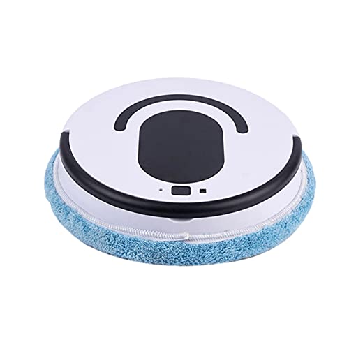 Vacuum Cleaner 5V Robot Vacuum Cleaner Mopping Robot Automatic Mopper Powerful Low Noise USB Rechargeable Sweeping Sweeper 3 Cleaning Modes for Broadleaf Trees and Carpets (Color : B) (White)