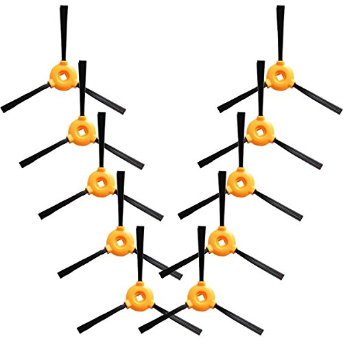 TeKeHom Juego de 10 cepillos de repuesto para aspiradora Conga Excellence Robotic Eufy RoboVac 11