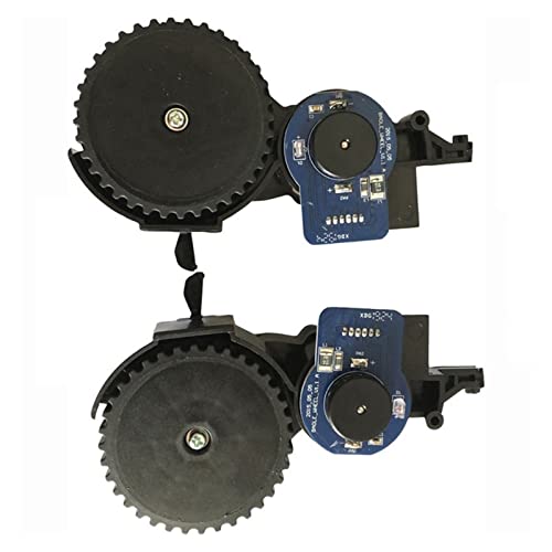 GLINEA Motor de Rueda BL800 Compatible con Piezas de Robot Aspirador Vileda VR302 reemplazo de Motor de Rueda (Color : Left and Right Wheel)