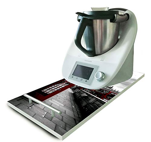 Thermodernizate Tabla, Plataforma, Base Deslizante para THERMOMIX TM6 TM5 TM31 y Monsieur Cuisine Connect Mod Grande Londres.