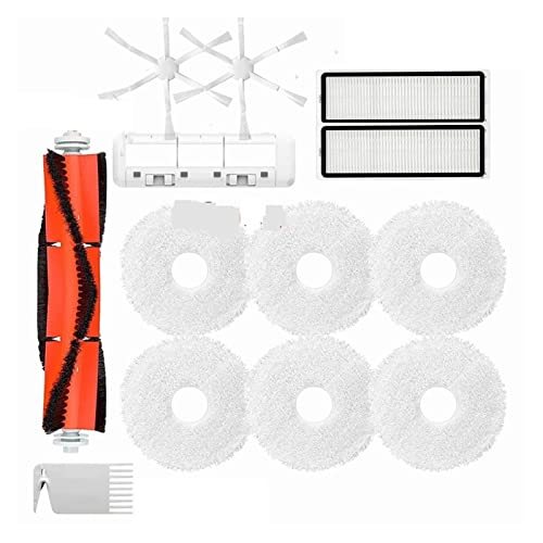 Accesorios de repuesto, kits Compatible con Dreame Bot L10s, piezas de accesorios de aspiradora Super Robot, bolsa for polvo/cepillo principal/cepillo lateral/tapa/filtro/detergente/trapo ( Color : Pa