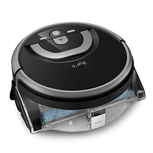 ILIFE W400 Shinebot piso lavado robot, tanque de agua grande, robot de limpieza de baño de cocina