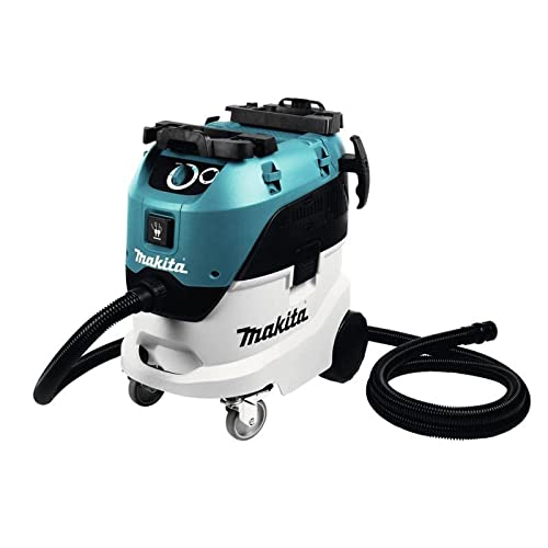 Makita Aspirador 45L 1.400W VC4210LX, Color: Azul, Negro y Blanco