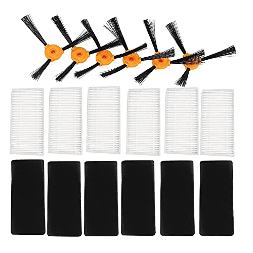 Baiyun Replacement Filtros Kit De Cepillos Laterales para Deebot N79 N79S Aspiradora RobÓTica Cepillos Laterales Accesorios De Repuestos De Accesorios