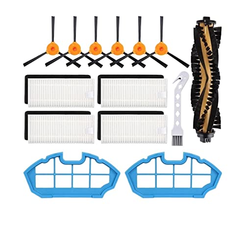 Kit de Accesorios Compatible con Ecovacs DEEBOT N79 N79S N79W N79SE N79T DN622 500 Robot Aspirador Piezas de Repuesto