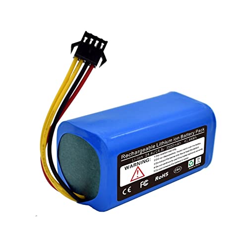 Batería Compatible for Haier Robot Xshuai HXS-C3 Robot aspiradora barredora Li-Ion 18650 reemplazo (Color : 3500mAh)