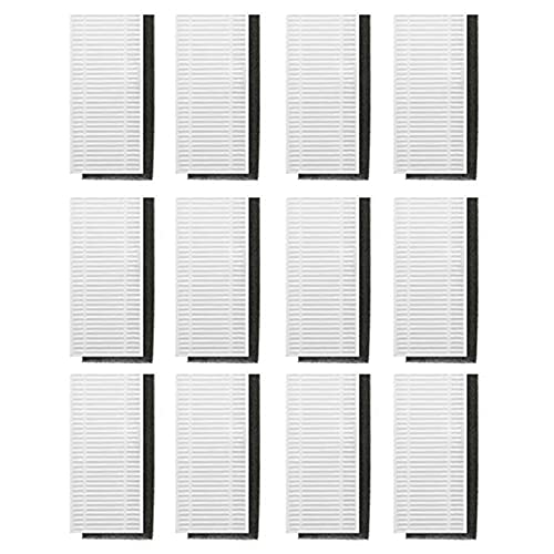 GYing Para Lefant 12 Set de filtros Hepa Kit de accesorios T700 M201 M501-A/M501-B/M520 M301 T800 Robotic Partes de Repuesto