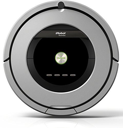 iRobot Roomba 886 aspiradora robotizada Sin bolsa Negro, Gris - Aspiradoras robotizadas (Sin bolsa, Negro, Gris, Alrededor, 58 dB, Alfombra, Laminado, Linóleo, Parqué, Madera, 60 min)