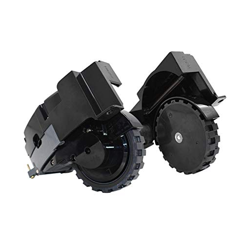 AUTUUCKEE Direct Fit Module Motor Wheel Izquierda/derecha Rueda Partes de aspirador Piezas de repuesto para IRobot para Roomba I7 E5 (negro)