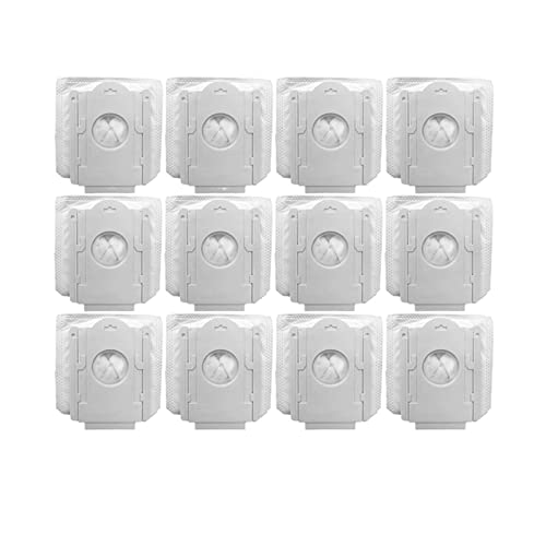 ZULOW Accesorios de Repuesto, compatibles con Samsung VCA-ADB90, Bolsa de Polvo, repuestos, Serie Jet, Robot Aspirador, Bolsas sucias (Color : 12pcs)