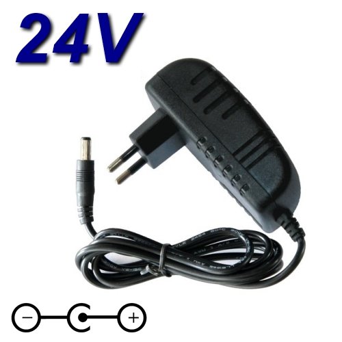 TOP CHARGEUR * Adaptador Alimentación Cargador Corriente 24V Reemplazo Recambio Aspiradora Robot Vileda Cleaning Robot C8