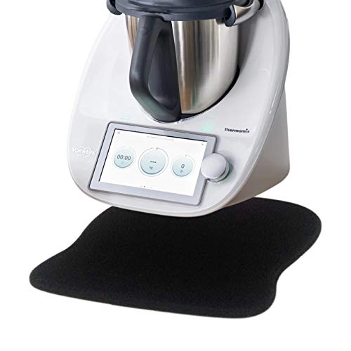 SkingHong Tabla deslizante para Thermomix TM6 TM5 TM31 TM Friend – Accesorios Base antideslizante duradera negra para robot de cocina Vorwerk TM5 TM6