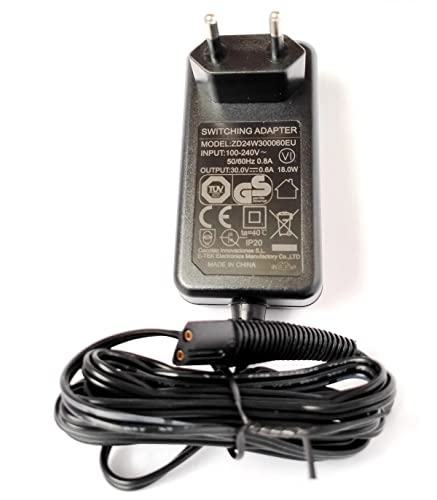 TOP CHARGEUR * Adaptador de alimentación cargador de 30 V para aspiradora escoba Cecotec Conga Rockstar 500 X-Treme Model Rockstar 500