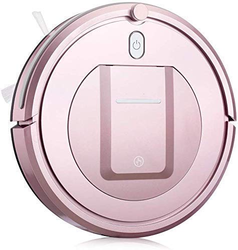 Robot de Limpieza Sweeping Vacuum Robot Cleaner Succión 3 Modo de Limpieza Anti-Collision Robotic, Rose (Color: Negro) (Color: Gold Rose) Kshu (Color: Negro) ZJ666 (Color : Rose Gold)