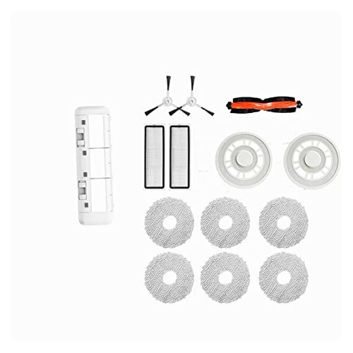 OLEIKA Robot Barredor Aspirador Recambios Originales Recambios, Cepillo Principal/Cepillo Lateral/Tapa/Filtro/Limpiador/Trapo. Compatible for Dreame BOT L10s Pro L10s Reemplazar Piezas (Color : WP